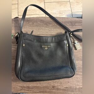 Michael Kors Black Quilted Crossbody Bag